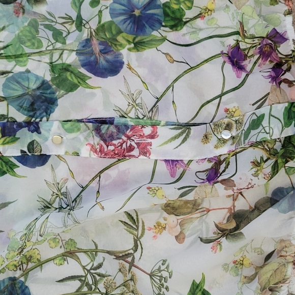 Shirt, size 38 EU, Mohito Brand Floral Blouse - Picture 4 of 5